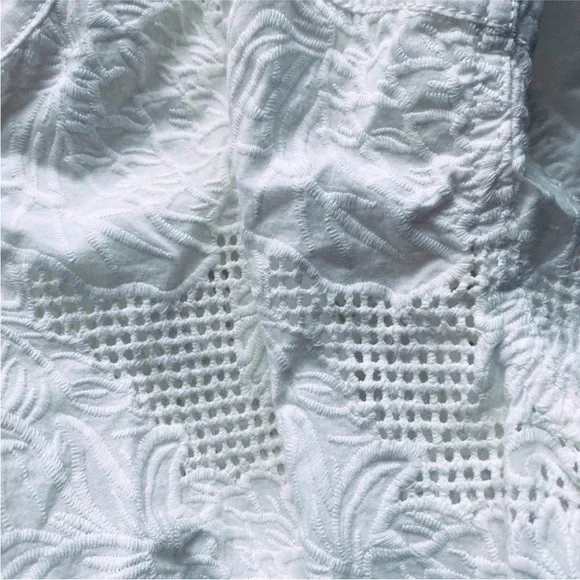 NWT Anthropologie white lace jacket - Picture 6 of 7